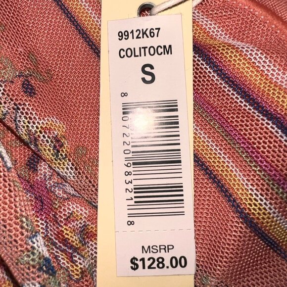 Max Studio Wide Strap Smocked Maxi Dress NWT - Picture 5 of 8